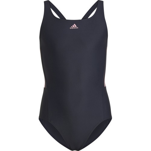 Adidas YG 3S Mid Suit meiteņu peldkostīms, zils HM2076