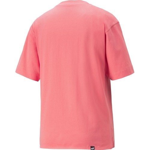 Puma kokvilnas blūze sievietēm Her Tee Loveable Pink 673107 63