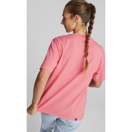 Puma kokvilnas blūze sievietēm Her Tee Loveable Pink 673107 63