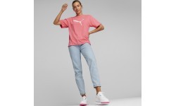 Puma Cotton Blouse for Women Her Tee Loveable Pink 673107 63