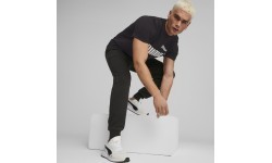 Спортивные брюки мужские Puma Ess+ 2 Col Logo Black 586768 61