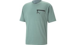 Puma Open Road Tee vīriešu kokvilnas T-krekls Adriatic Green 673401 84
