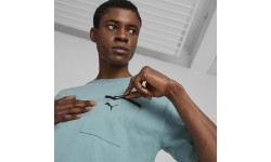 Puma Open Road Tee vīriešu kokvilnas T-krekls Adriatic Green 673401 84