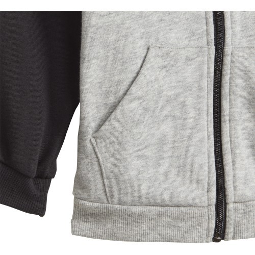 Adidas Kids' Tracksuit I Bos Logo Fz J Grey Black GT9500
