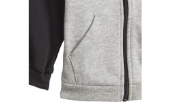 Детский спортивный костюм Adidas I Bos Logo Fz J Grey Black GT9500