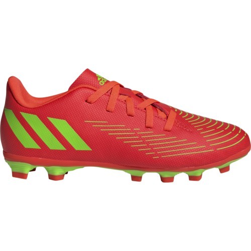 Adidas Predator Edge 4 FxG J подростковые футбольные бутсы, красные GW0970