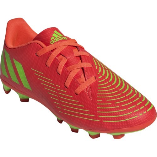 Adidas Predator Edge 4 FxG J Junior Football Boots Red GW0970