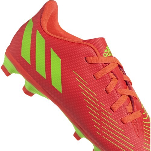 Adidas Predator Edge 4 FxG J Junior Football Boots Red GW0970