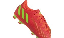Adidas Predator Edge 4 FxG J подростковые футбольные бутсы, красные GW0970