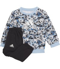 Adidas bērnu sporta tērps I AOP Jog FT Black Blue H65806
