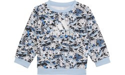Adidas Kids' Tracksuit I AOP Jog FT Black Blue H65806