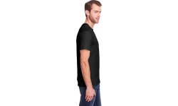 Мужская футболка Fruit of the Loom Iconic 150 T чёрная 00006