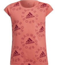 Adidas meiteņu krekls G Logo T Ess Pink HF1831