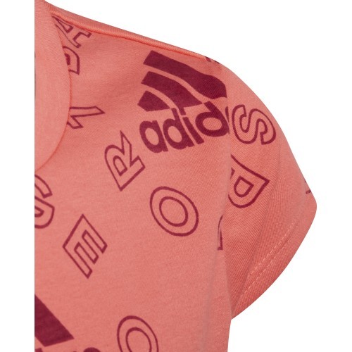 Adidas meiteņu krekls G Logo T Ess Pink HF1831
