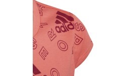 Adidas G Logo T Ess Girls' T-Shirt Pink HF1831