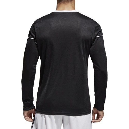 Футболка футбольная подростковая Adidas Squad 17 JSY LS Black BJ9185P