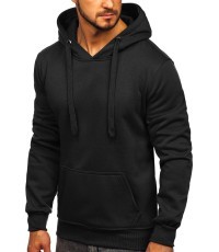 J.Style Men's Sweatshirt Black 68B2009-3