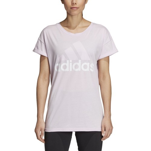 Adidas Ess Lin Lo Tee women's blouse pink CF8830