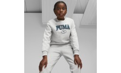 Puma bērnu džemperis Squad Crew Fl Grey 676355 04