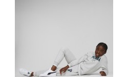 Puma bērnu džemperis Squad Crew Fl Grey 676355 04