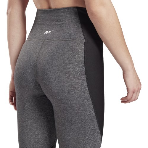 Женские легинсы Reebok TS Lux HR Tight серые GN5407