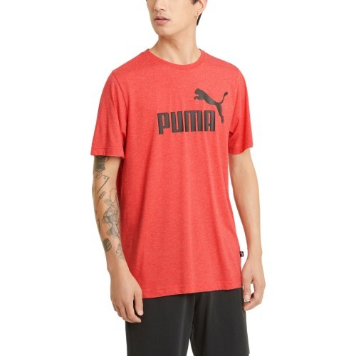 Puma vīriešu T-krekls Ess Heather Tee Coral