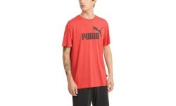 Puma Men's T-shirt Ess Heather Tee Coral