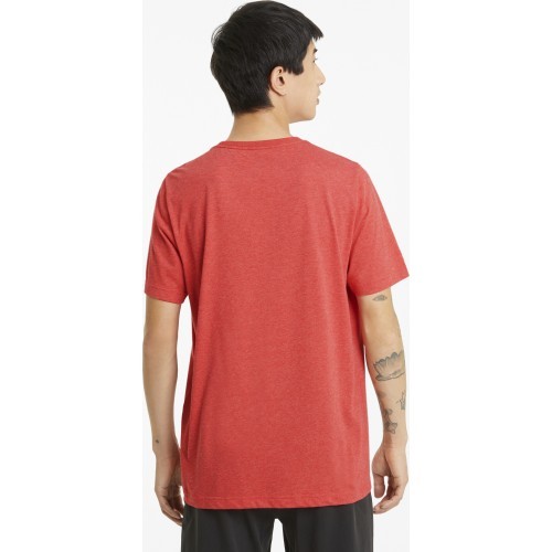 Puma vīriešu T-krekls Ess Heather Tee Coral