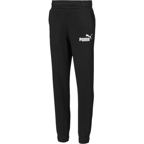 Штаны подростковые Puma ESS Logo Sweat чёрные 852107 01
