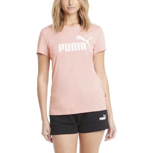 Puma sieviešu krekls Ess Logo Tee Bridal Pink