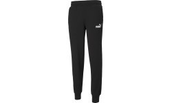 Puma Ess Logo Pants Fl vīriešu bikses, melnas 586714 01