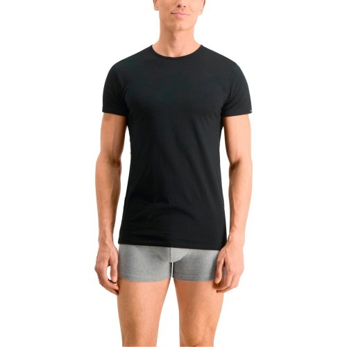 Мужские футболки Puma Basic 2p Cre Black 935016 01