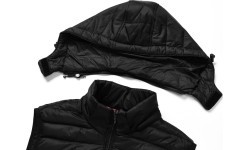 Glo Story men's vest, black MMJ 3773-1