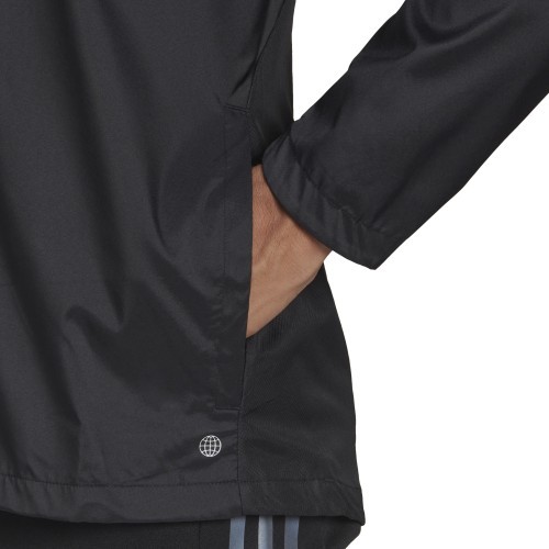 Adidas Own The Run Men's Jacket Black H58592