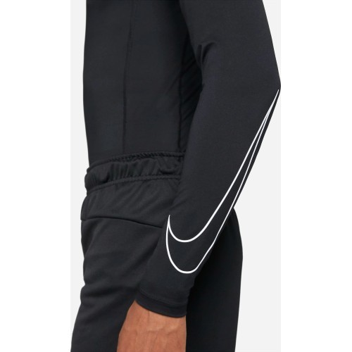 Nike M Nk Df Tight Top LS vīriešu krekls ar garām piedurknēm, melns DD1990 010