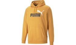 Puma Ess+ 2 Col Big Logo Men's Sweatshirt Yellow 586765 30