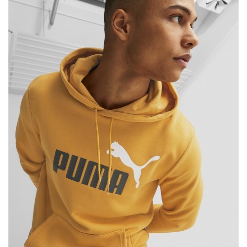 Puma vīriešu džemperis Ess+ 2 Col Big Logo Yellow 586765 30