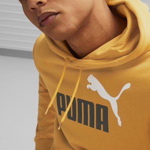 Puma vīriešu džemperis Ess+ 2 Col Big Logo Yellow 586765 30