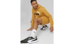 Мужская толстовка Puma Ess+ 2 Col Big Logo Yellow 586765 30