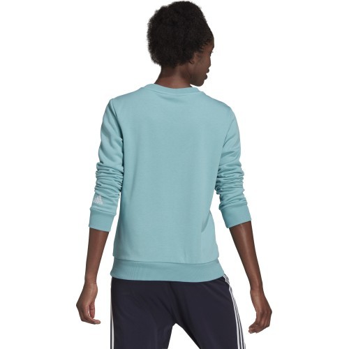 Adidas W Lin FT sieviešu džemperis, zils, H10144