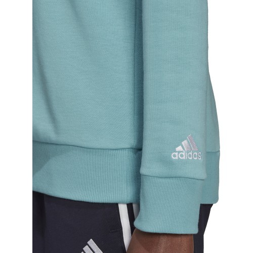 Женский свитшот Adidas W Lin FT синий H10144