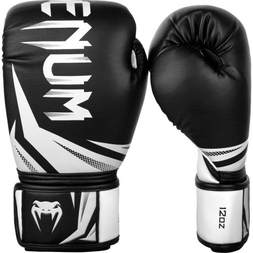 Боксерские перчатки Venum Challenger 3.0 - черный/белый