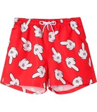 Glo Story Swim Shorts for Men Red MTK 1798R