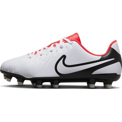 Nike Jr Legend 10 Club FG/MG White DV4352 100 futbola apavi pusaudžiem