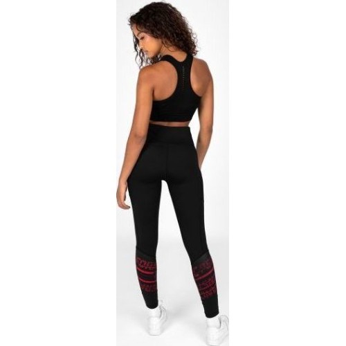 UFC Performance Institute 2.0 sieviešu sporta krekliņš - melns/arkans