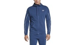 Reebok Wor Piping FZ vīriešu džemperis, zils HA1073