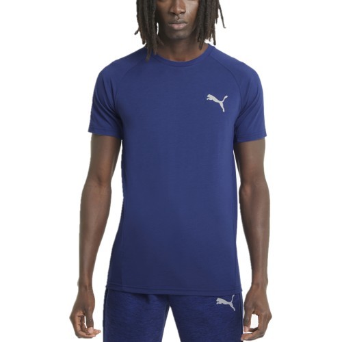 Puma Evostripe Tee Ele Men's T-Shirt Blue