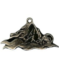 Медаль MTL826 Плавание - 35 mm