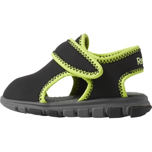 Reebok Wave Glider III детские сандалии, чёрно-зелёные CN8610