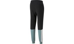 Puma Ess+ Block sporta bikses vīriešiem Black White Mint 848007 50